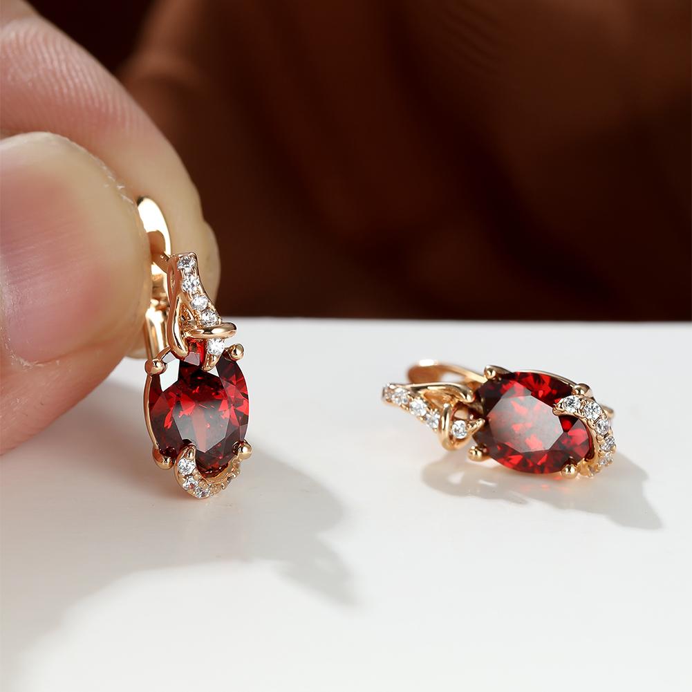 Brinco Rubis de Feu 18K
