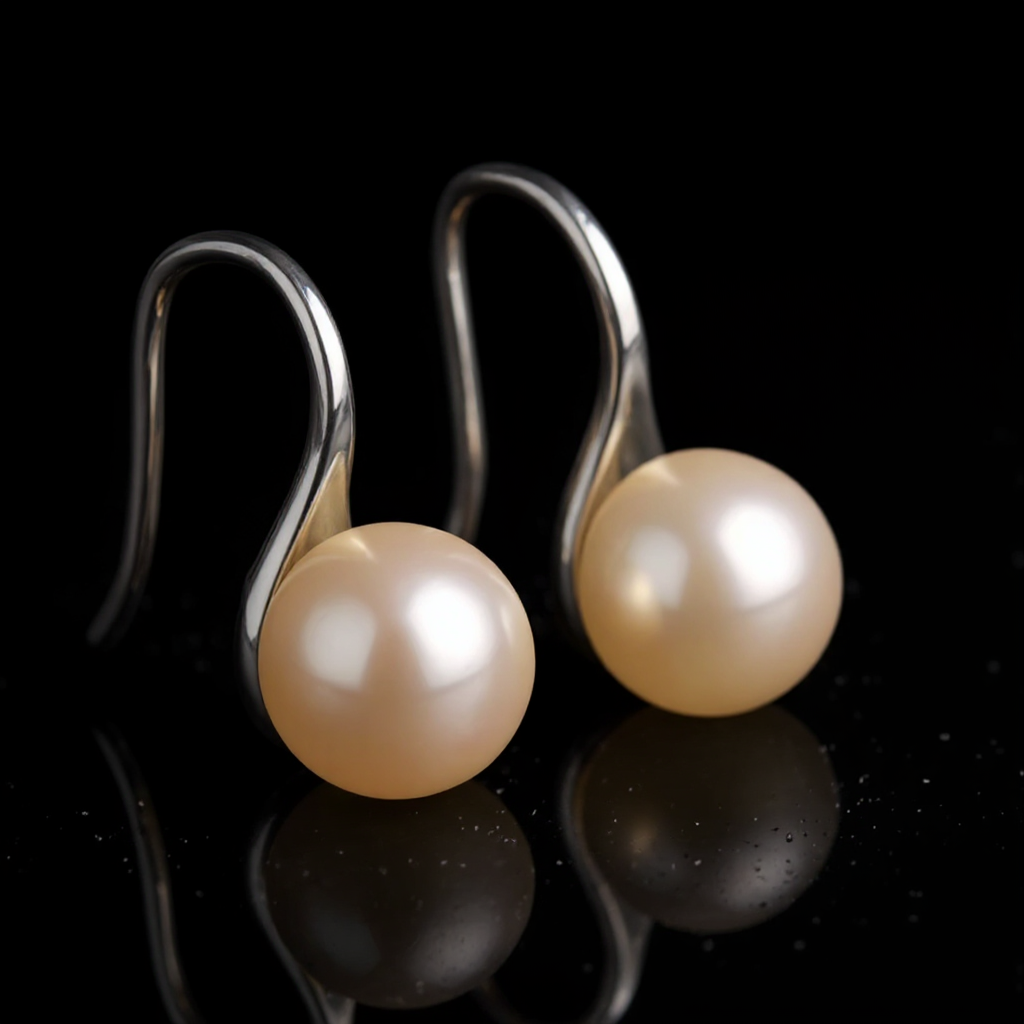 Brinco Lune Blanche Prata 925