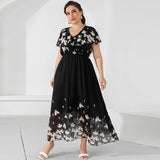 Vestido Maxi Babado Floral (Promoção Lançamento)
