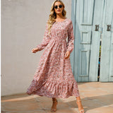 Vestido Feminino Maxi Floral