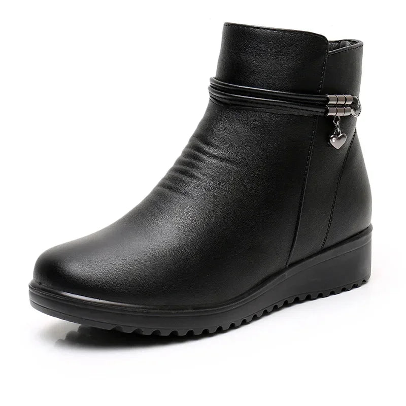 Bota de Couro Feminina - Florence (Promoção Pré Inverno)