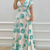 Vestido Feminino Chique Estampado (Promoção Lançamento)