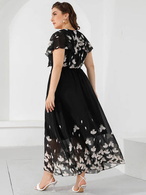 Vestido Maxi Babado Floral (Promoção Lançamento)