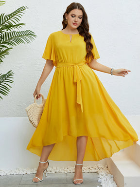 Vestido Feminino Casual Amarelo (Promoção Lançamento)