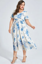 Vestido Feminino com Estampa Floral (Promoção Lançamento)