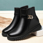 Bota de Couro Peluciada - Austin (Promoção Pré Inverno)