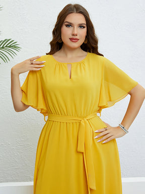 Vestido Feminino Casual Amarelo (Promoção Lançamento)