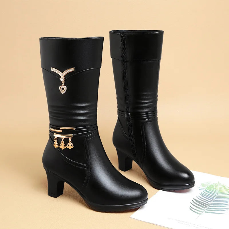 Bota de Couro Peluciada - Woody (Promoção Pré Inverno)