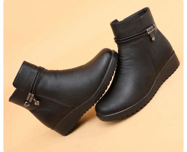 Bota de Couro Feminina - Florence (Promoção Pré Inverno)