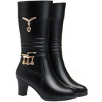 Bota de Couro Peluciada - Woody (Promoção Pré Inverno)