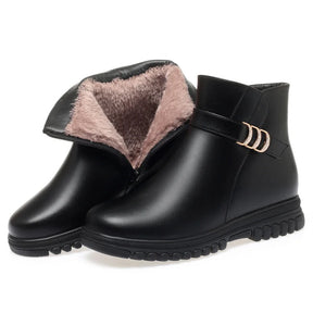 Bota de Couro Peluciada - Austin (Promoção Pré Inverno)