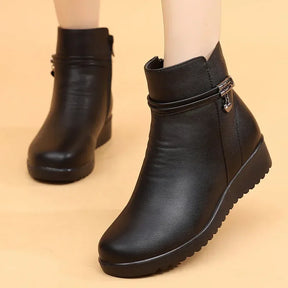 Bota de Couro Feminina - Florence (Promoção Pré Inverno)