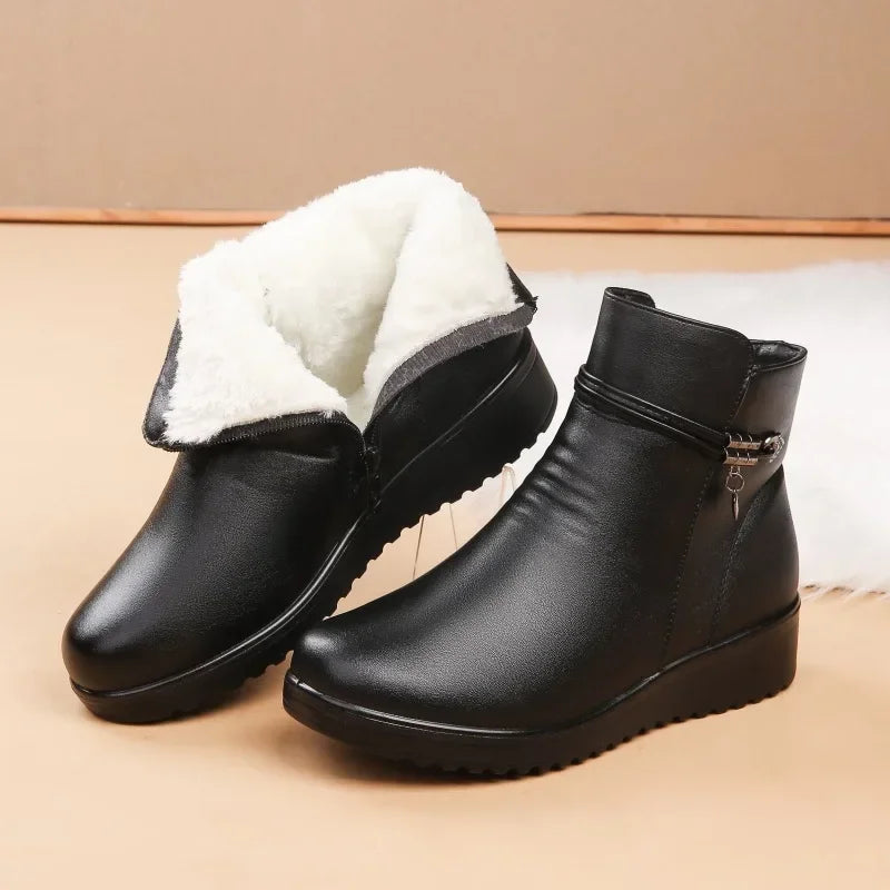 Bota de Couro Feminina - Florence (Promoção Pré Inverno)