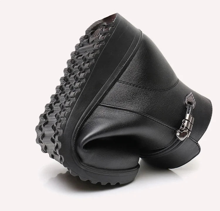 Bota de Couro Feminina - Florence (Promoção Pré Inverno)