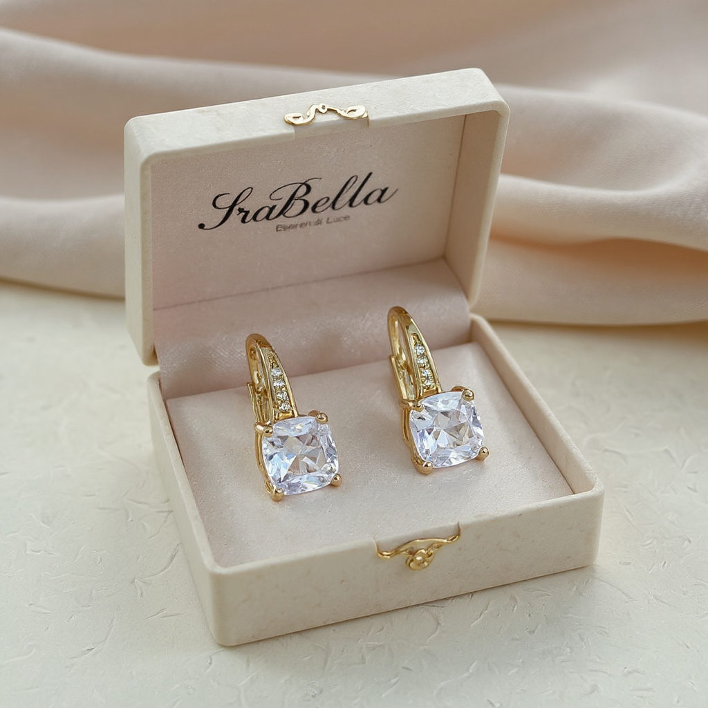 Brinco Ciel Bleu 18K