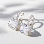 Brinco Lumière Étoile Ouro Branco 18K